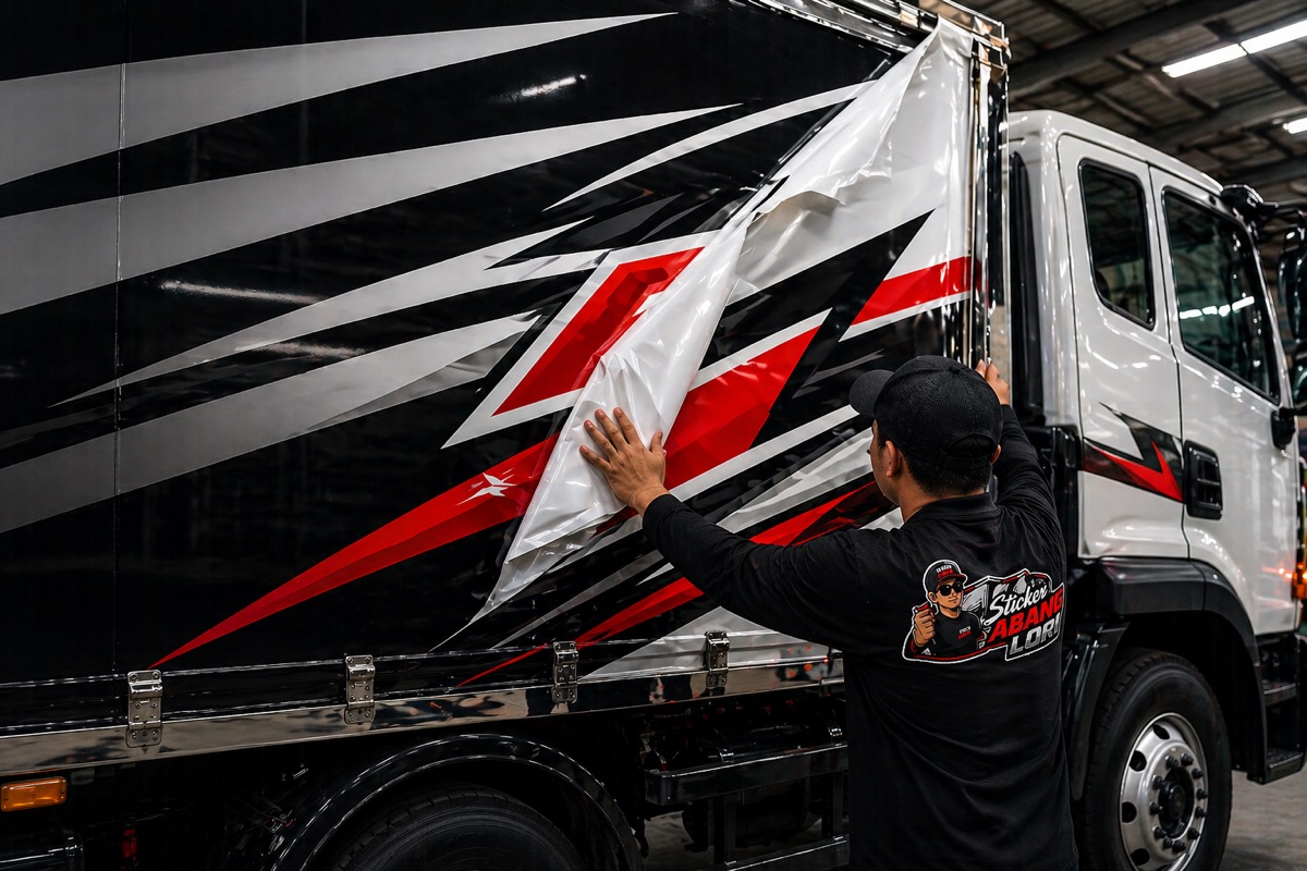 Lorry Sticker Malaysia — Design, Print, Install | Sticker Abang Lori